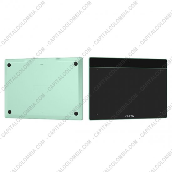Tablas Digitalizadoras Wacom, Huion, Xp-Pen y otras, Marca: Xp-Pen - Tabla Digitalizadora XP-Pen Deco Fun S Verde Manzana con lápiz 8K y área activa de 16cm x 10.16cm