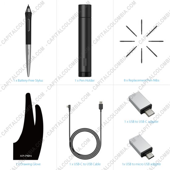 Tablas Digitalizadoras Wacom, Huion, Xp-Pen y otras, Marca: Xp-Pen - Tabla Digitalizadora XP-Pen Deco Pro M con lápiz 8K y área activa de 27.94cm x 15.24cm
