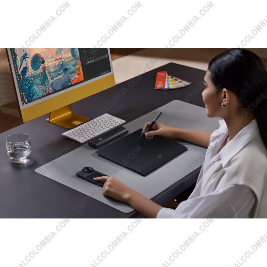 Tablas Digitalizadoras Wacom, Huion, Xp-Pen y otras, Marca: Xp-Pen - Tabla Digitalizadora XP-Pen Deco Pro MW (Gen 2) - Bluetooth Inalámbrica y USB con lápiz 16K y área activa de 22.86cm x 15.24cm