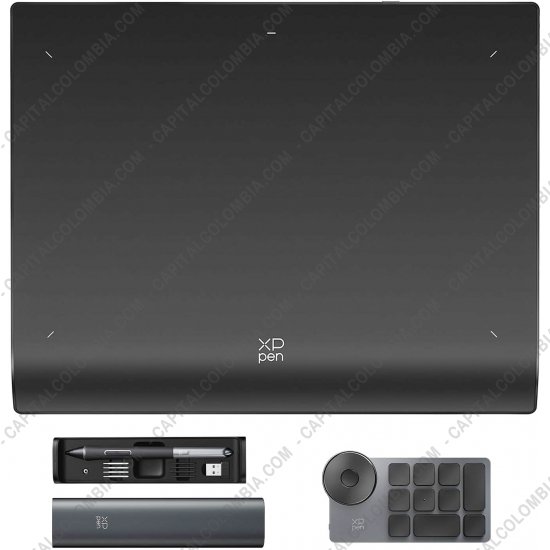 Tablas Digitalizadoras Wacom, Huion, Xp-Pen y otras, Marca: Xp-Pen - Tabla Digitalizadora XP-Pen Deco Pro MW (Gen 2) - Bluetooth Inalámbrica y USB con lápiz 16K y área activa de 22.86cm x 15.24cm