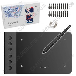 Ampliar foto de Tabla Digitalizadora XP-Pen G640S con lápiz 8K y área activa de 16.38cm x 10.16cm