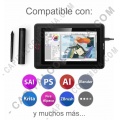 Tabletas Digitalizadoras XP-Pen, Marca: Xp-Pen - Display Digitalizador XP-Pen Artist 12 Pro con Base y lápiz 8K - área activa de 25.63cm x 22.54cm