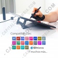 Tabletas Digitalizadoras XP-Pen, Marca: Xp-Pen - Display Digitalizador XP-Pen Artist 15.6 Pro V2 con lápiz 8K y área activa de 34.42cm x 19.36cm