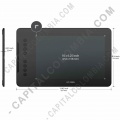 Tabletas Digitalizadoras XP-Pen, Marca: Xp-Pen - Tabla Digitalizadora XP-Pen Deco 01 v2 color negro con lápiz 8K y área activa de 25.4cm x 15.87cm