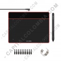 Tabla Digitalizadora XP-Pen Deco Fun S Roja con lápiz 8K y área activa de 16cm x 10.16cm