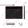 Tabletas Digitalizadoras XP-Pen, Marca: Xp-Pen - Tabla Digitalizadora XP-Pen Deco Fun XS Roja con lápiz 8K y área activa de 12.19cm x 7.62cm