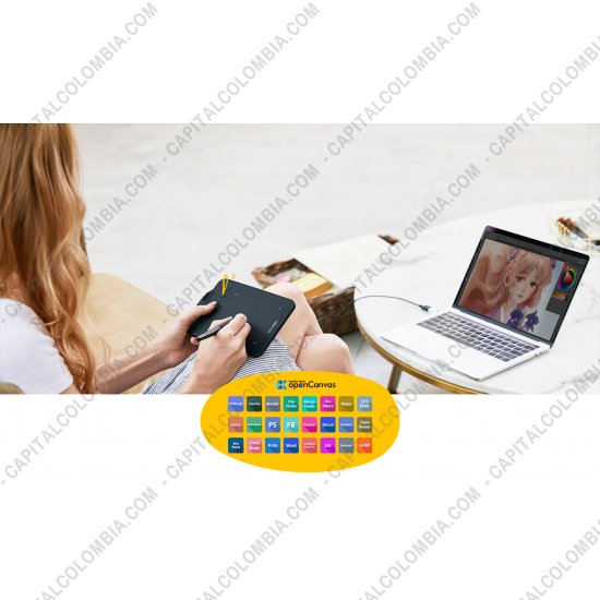 Tabletas Digitalizadoras XP-Pen, Marca: Xp-Pen - Tabla Digitalizadora XP-Pen Deco Mini4 con lápiz 8K - área activa de 10.16cm x 7.62cms - Reemplazará G430S