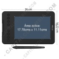 Tabletas Digitalizadoras XP-Pen, Marca: Xp-Pen - Tabla Digitalizadora XP-Pen Deco Mini7 con lápiz 8K - área activa de 17.78cm x 11.11cm - Reemplaza G640S