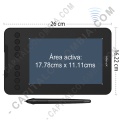 Tabletas Digitalizadoras XP-Pen, Marca: Xp-Pen - Tabla Digitalizadora XP-Pen Deco Mini7W Inalámbrica con lápiz 8K - área activa de 17.78cm x 11.11cm