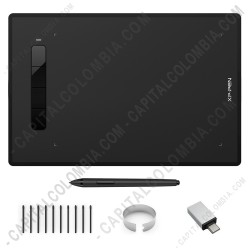 Ampliar foto de Tabla Digitalizadora XP-Pen G960S Plus con lápiz 8K con borrador y área activa de 22.86cm x 15.24cm