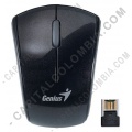 Mouse mini inal&aacute;mbrico Negro de marca Genius - Microtraveler 900s
