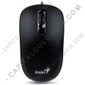Mouse Negro conexi&oacute;n USB de marca Genius - DX-110