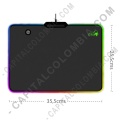Pad Mouse Genius Gaming Ref. GX-P500 RGB medida 35,5cm x 25,5cm