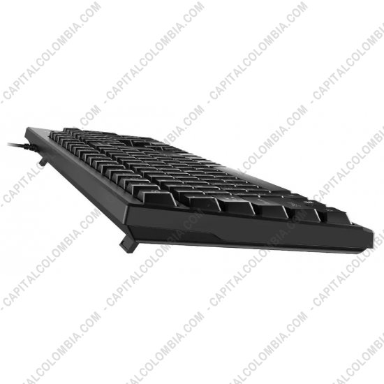 Teclados y Mouse para Gamers, Oficina y Hogar, Webcams y Diademas, Marca: Genius - Teclado en espa&ntilde;ol de marca Genius SmartKey KB-101 Smart Keyboard conexi&oacute;n USB