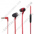 Teclados y Mouse para Gamers, Oficina y Hogar, Webcams y Diademas, Marca: HyperX - Aud&iacute;fonos HyperX Cloud Earbuds con micr&oacute;fono para videojuegos - HX-HSCEB-RD