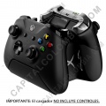 Cargador para dos controles de Xbox HyperX ChargePlay Duo, incluye dos bater&iacute;as recargables - HX-CPDUX-C