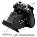Cargador para dos controles de Xbox HyperX ChargePlay Duo, incluye dos baterías recargables - HX-CPDUX-C
