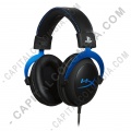 Diadema Gamer con micrófono HyperX Cloud para videojuegos (Licencia Oficial PS4) - HX-HSCLS-BL/AM
