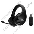 Diadema Gamer con micrófono HyperX Cloud Stinger Core Inalámbrica con sonido envolvente virtual 7.1 - HHSS1C-BA-BK/G