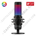Micrófono para creadores de contenido RGB, streamers y gamers HyperX Quadcast S - HMIQ1S-XX-RG/G