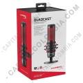 Teclados y Mouse para Gamers, Oficina y Hogar, Webcams y Diademas, Marca: HyperX - Micr&oacute;fono para creadores de contenido, streamers y gamers HyperX Quadcast - HX-MICQC-BK