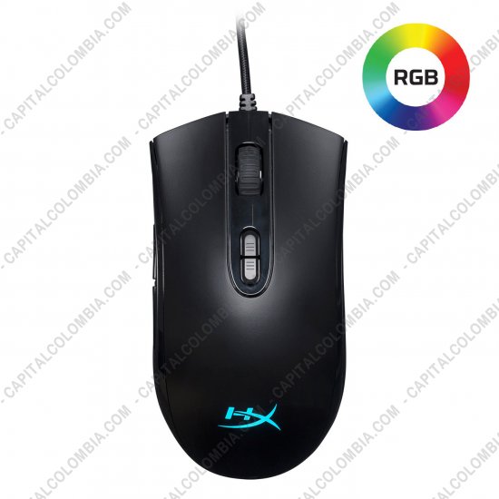 Teclados y Mouse para Gamers, Oficina y Hogar, Webcams y Diademas, Marca: HyperX - Mouse Gamer marca Hyperx - Pulsefire Core - Rgb - 7 Botones - 6200 DPI - HX-MC004B