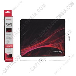 Ampliar foto de PadMouse Profesional para videojuegos HyperX FURY S - Speed Edition Small - 29cms x 24cms
