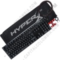 Teclado Mecánico con retroiluminación Led Roja para Jugadores Hyperx Alloy FPS en Español - Interruptor Cherry MX Red - HX-KB1RD1-LA/A4