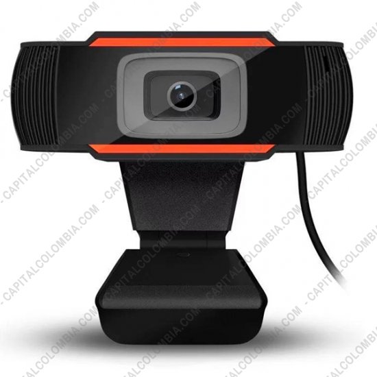 Teclados y Mouse para Gamers, Oficina y Hogar, Webcams y Diademas, Marca: Jaltech - C&aacute;mara Web Jaltech D2-720P FHD 1080x720 USB
