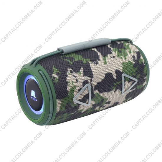 Teclados y Mouse para Gamers, Oficina y Hogar, Webcams y Diademas, Marca: Jaltech - Parlante Jaltech 16W conexi&oacute;n Bluetooth Color Camuflado - TG657