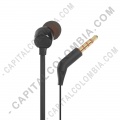 Auriculares Audifonos JBL T110 color Negro Pure Bass Manos Libres 