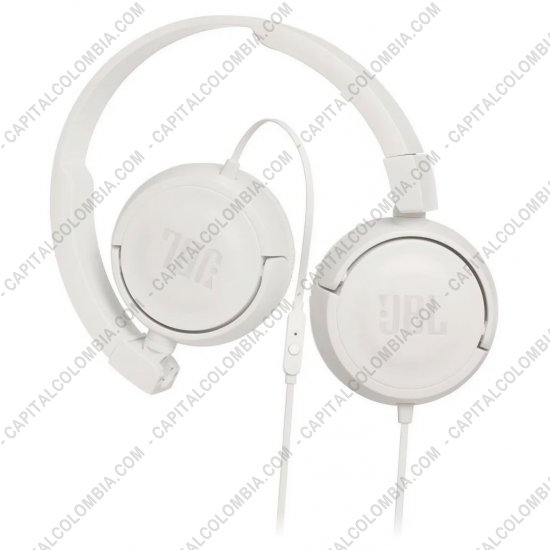 Teclados y Mouse para Gamers, Oficina y Hogar, Webcams y Diademas, Marca: JBL - Diadema con micr&oacute;fono color Blanco de marca JBL con cable conector 3.5mm T450