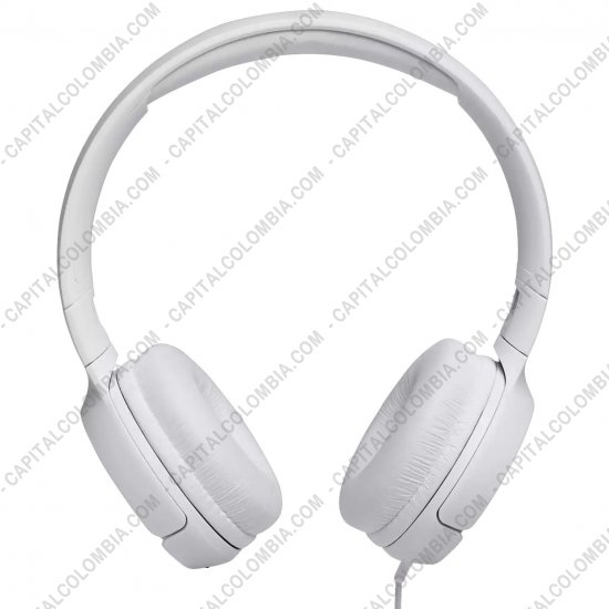 Teclados y Mouse para Gamers, Oficina y Hogar, Webcams y Diademas, Marca: JBL - Diadema con micr&oacute;fono color Blanco de marca JBL con cable conector 3.5mm TUNE500