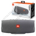 Parlante de marca JBL Charge 4 conexión Bluetooth Color Gris Sumergible IPX7 - PowerBank - JBLCHARGE4BLKAM