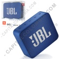 Parlante de marca JBL Go 2 Portable conexión Bluetooth IPX7 Color Azul - Sumergible
