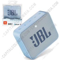 Ampliar foto de Parlante de marca JBL Go 2 Portable conexi&oacute;n Bluetooth IPX7 Color Cyan - Sumergible
