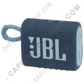 Teclados y Mouse para Gamers, Oficina y Hogar, Webcams y Diademas, Marca: JBL - Parlante de marca JBL Go 3 Portable conexión Bluetooth IP67 Color Azul - Resistente al Agua
