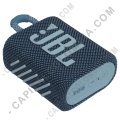 Teclados y Mouse para Gamers, Oficina y Hogar, Webcams y Diademas, Marca: JBL - Parlante de marca JBL Go 3 Portable conexión Bluetooth IP67 Color Azul - Resistente al Agua