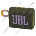 Parlante de marca JBL Go 3 Portable conexi&oacute;n Bluetooth IP67 Color Verde - Resistente al Agua