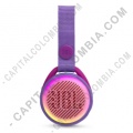 Teclados y Mouse para Gamers, Oficina y Hogar, Webcams y Diademas, Marca: JBL - Parlante de marca JBL JR Pop para niños conexión Bluetooth Color Púrpura - JBLJRPOPPURAM