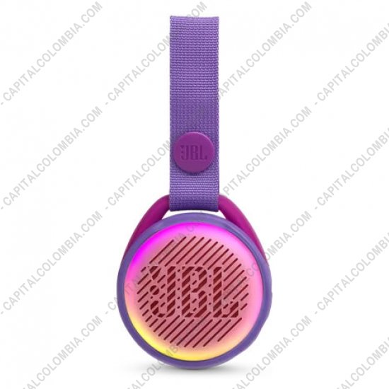 Teclados y Mouse para Gamers, Oficina y Hogar, Webcams y Diademas, Marca: JBL - Parlante de marca JBL JR Pop para ni&ntilde;os conexi&oacute;n Bluetooth Color P&uacute;rpura - JBLJRPOPPURAM