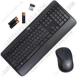 Teclado y mouse inalambrico logitech hotsell mk540