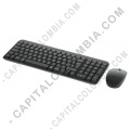 Combo teclado en espa&ntilde;ol y mouse inal&aacute;mbrico Logitech MK250