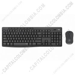 Ampliar foto de Combo teclado y mouse inal&aacute;mbrico Logitech MK295 Silent 920-009792 con SilentTouch y teclado num&eacute;rico