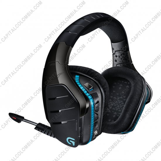 Teclados y Mouse para Gamers, Oficina y Hogar, Webcams y Diademas, Marca: Logitech - Diadema Gamer con micr&oacute;fono Logitech RGB, Inal&aacute;mbrica - G933 Artemis Spectrum