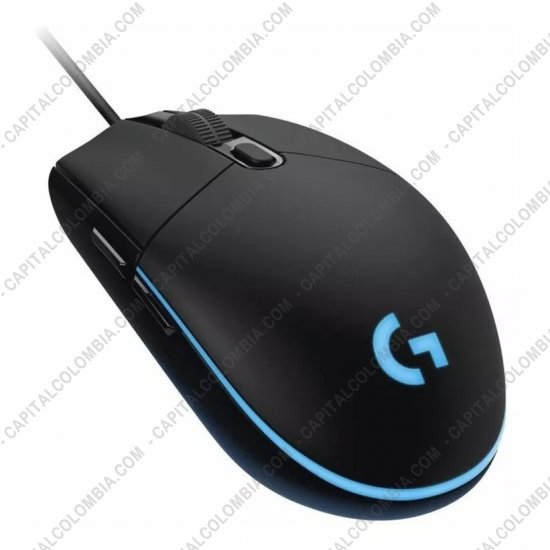 Teclados y Mouse para Gamers, Oficina y Hogar, Webcams y Diademas, Marca: Logitech - Mouse para Gaming Logitech G203 Lightsync de 6 botones, resoluci&oacute;n de 200 a 8000 DPI