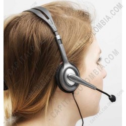 Ampliar foto de Stereo Headset H111 (Auriculares con micrófono) (Ref. 981-000612)