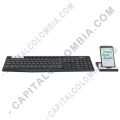 Teclados y Mouse para Gamers, Oficina y Hogar, Webcams y Diademas, Marca: Logitech - Teclado Bluetooth Logitech K375s para Multi Dispositivos con 3 teclas de conexión rápida