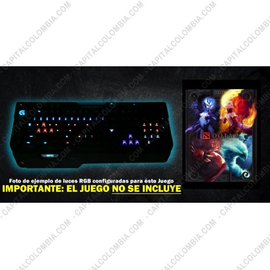 Capital Colombia Foto No. 9 de Teclado para Gaming Logitech G910 Orion Spark RGB Mecanico especial para Juegos Marca Logitech