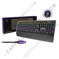 Teclado Mecánico Ballista300P RGB con tecnología Anti-Ghosting para Jugadores en Español, interruptor Rojo Primus - marca Primus ref. PKS301S